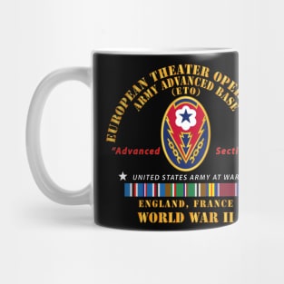 European Theater Operations Army Advanced Base (ETO) - WWII w EU SVC Mug